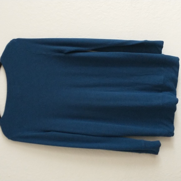 Lou & Grey Ultra Soft Blue Tunic Sweater Size M - Picture 5 of 7